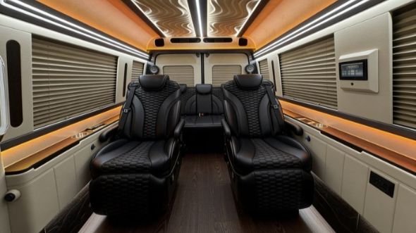 8 passenger sprinter van inside inglewood