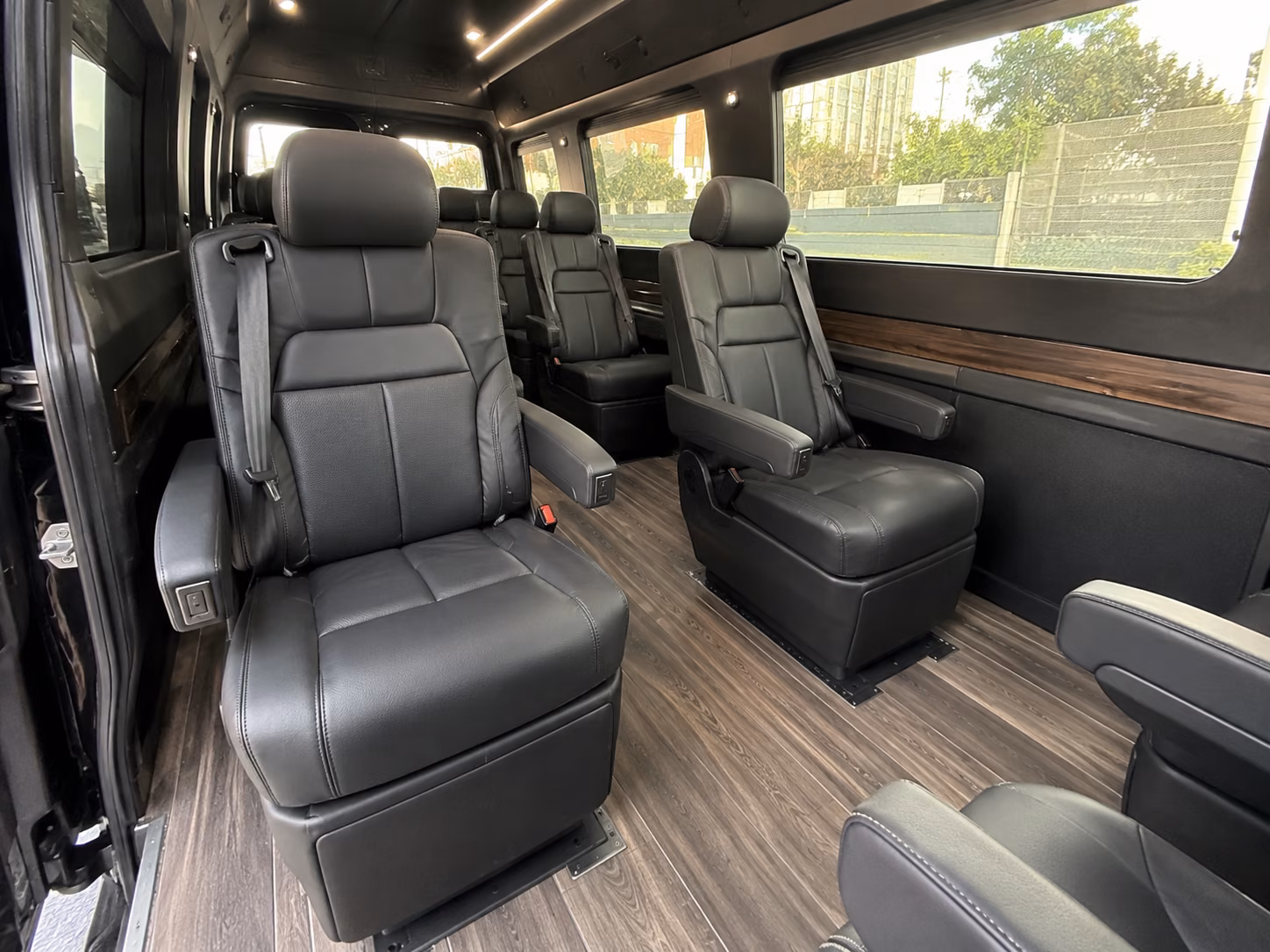 inglewood 20 passenger sprinter van inside