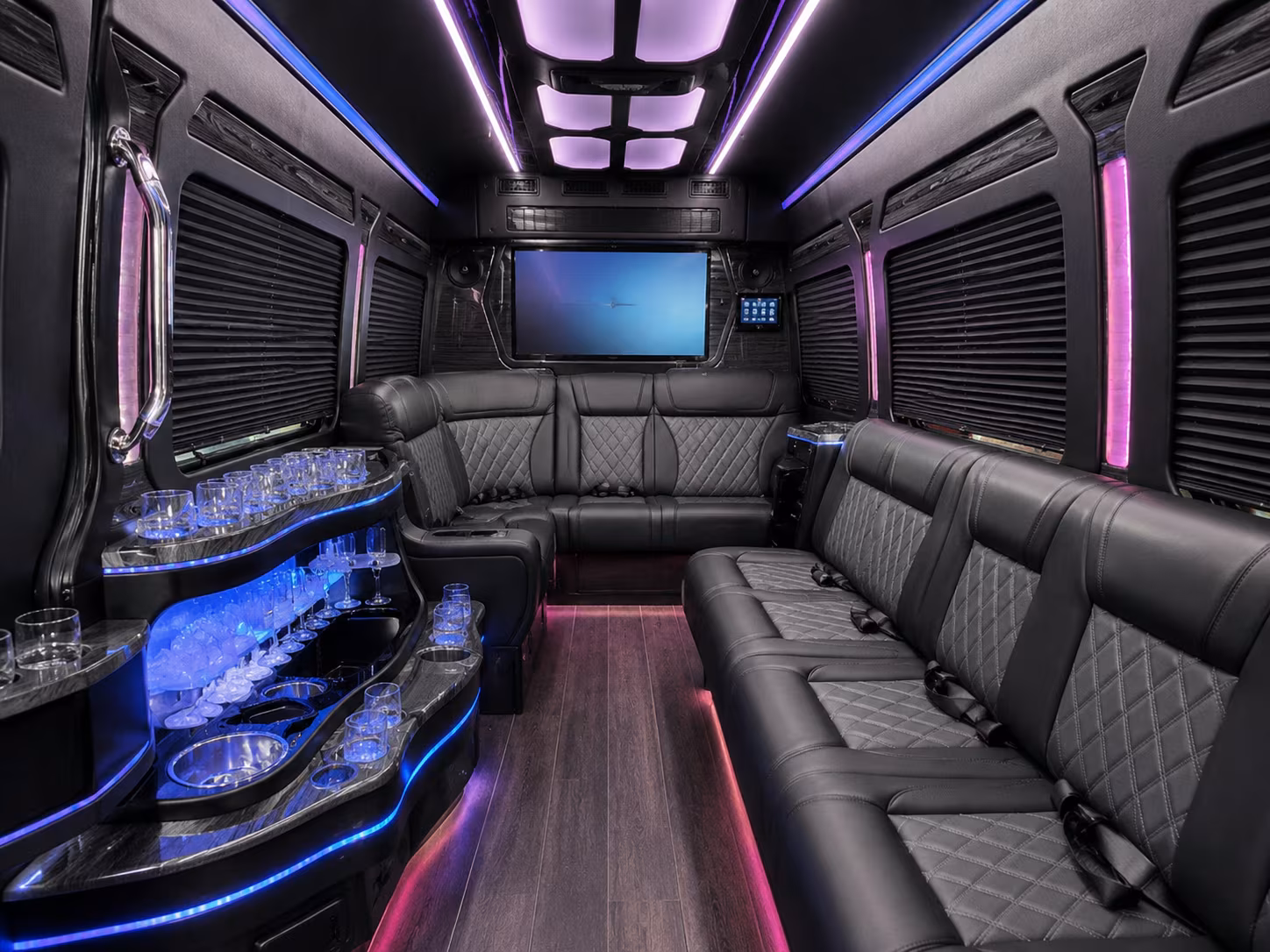 inglewood sprinter limousine interior