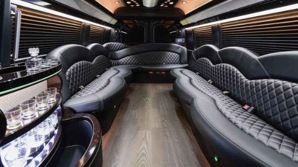 sprinter limousine inside inglewood